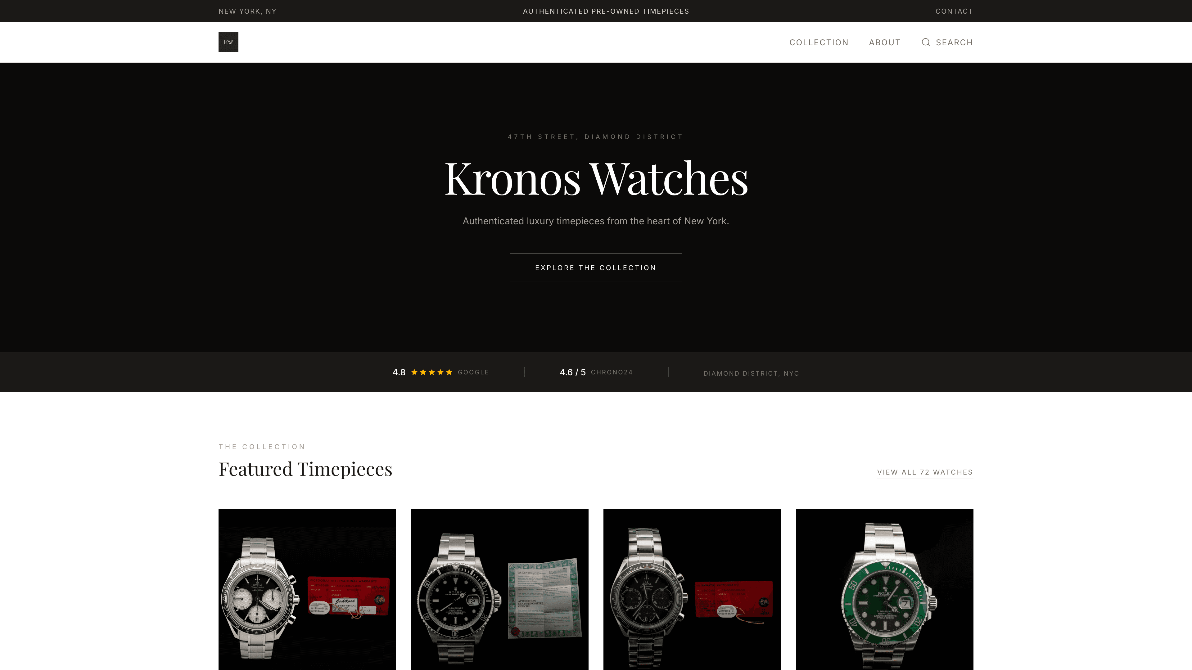 Redesigned site